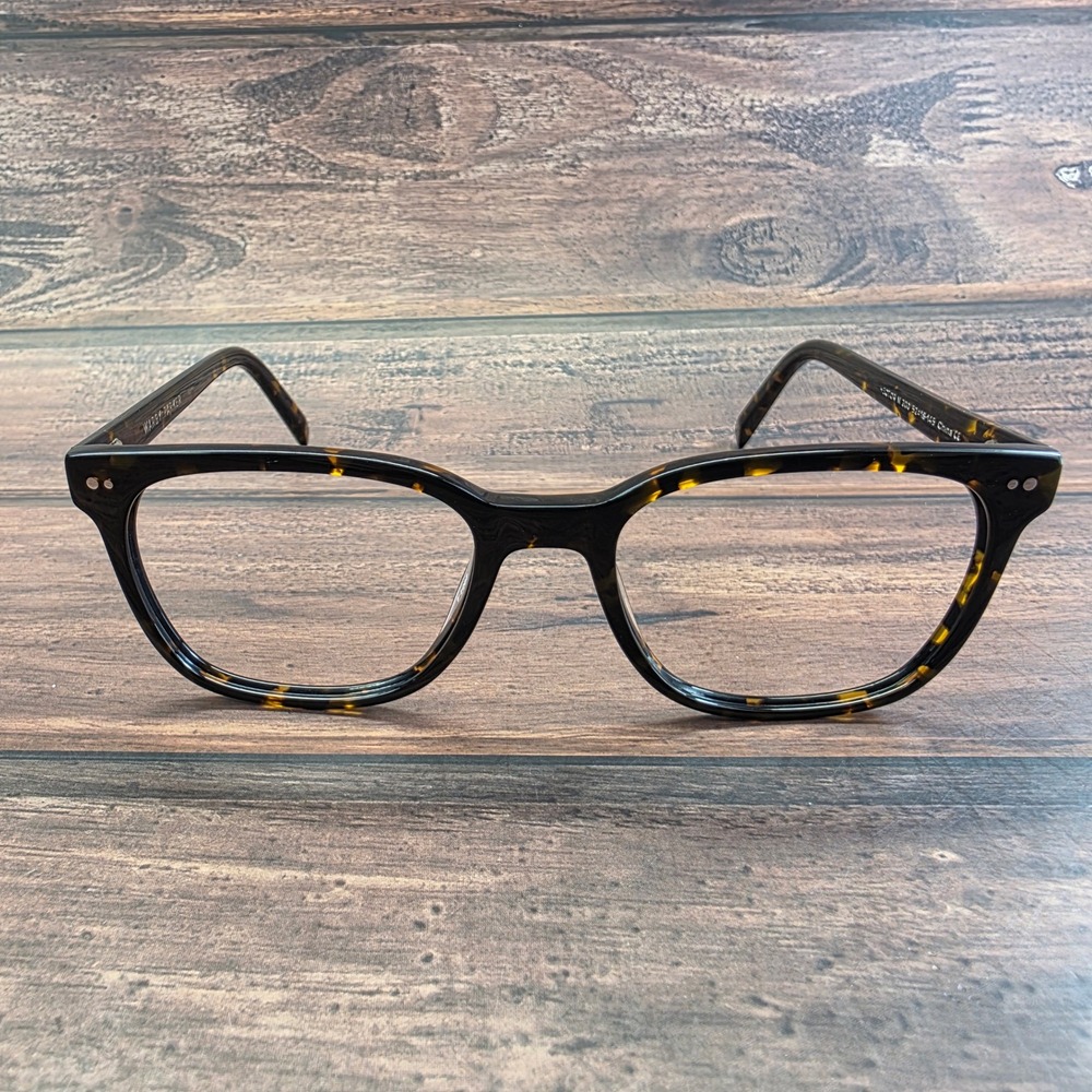 Warby Parker Hector M 200 Eyeglasses Dark Tortoise Square Frames 52-18-145